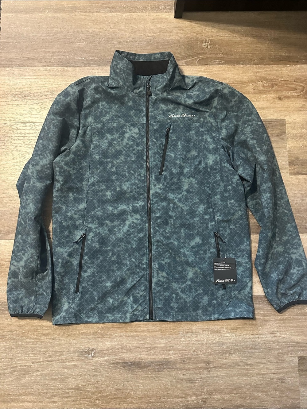 Eddie Bauer Stratify 2.0 Soft Shell | LT | Weather‑Resistant | NWT